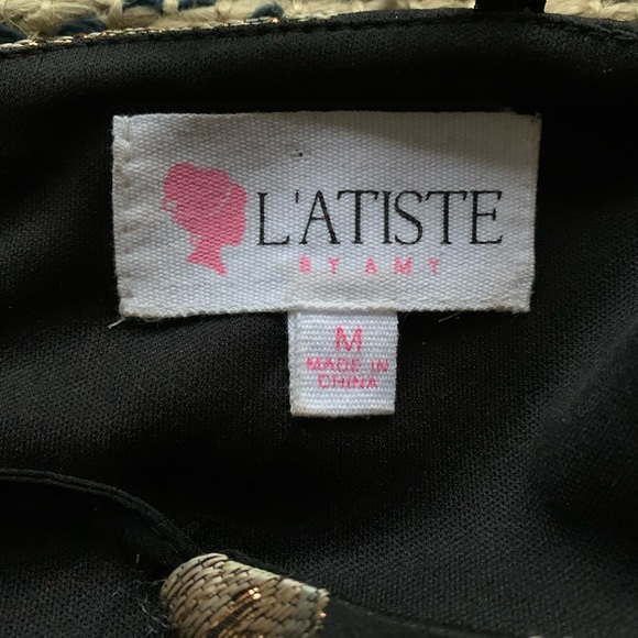 Stunning “Zimmerman inspired” Jacquard Mini Dress - L’Atiste by Amy - Picture 3 of 7